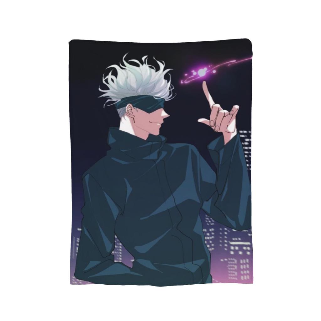 Yuji Itadori From Jujutsu Kaisen Anime Plush Blankets Awesome Throw Blanket for Home 125*100cm Bedspreads,