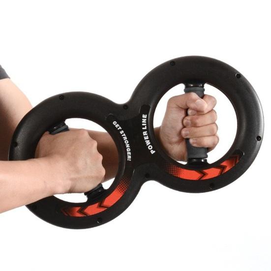 Тренажер для силы запястья 8-образный тренажер для захвата рук Многофункциональный тренажер для тренировки мышц рук Силовая реабилитационная ручка Упражнение для запястья Сила рук