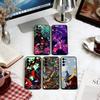 Чехол для телефона Gurren Lagann для Samsung S25, S24, S21, S22, S23, S30, Ultra, S20, Plus, Fe, Lite, Note, 10, Мягкий черный чехол