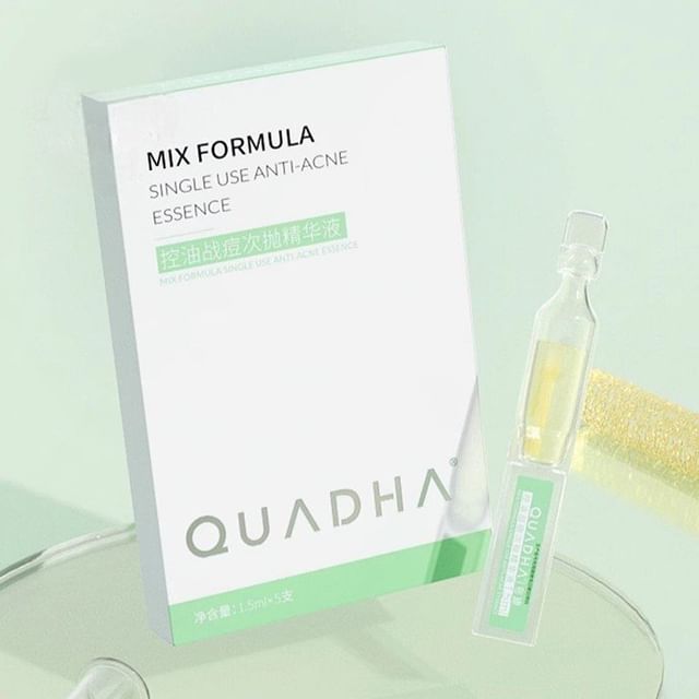 QUADХА - Смешанная формула одноразовая эссенция против акне (Размер путешествия)