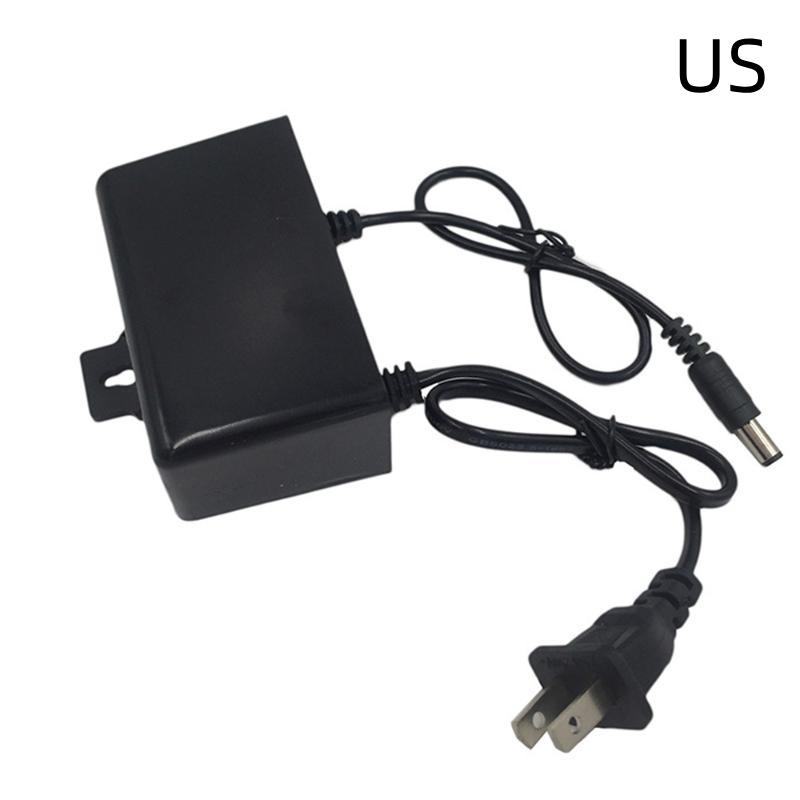 Eu Us Plug Dc 12V 2A Waterproof Security Power Adapter Stable Voltage Output Overvoltage Protection For Outdoor Cctv Systems