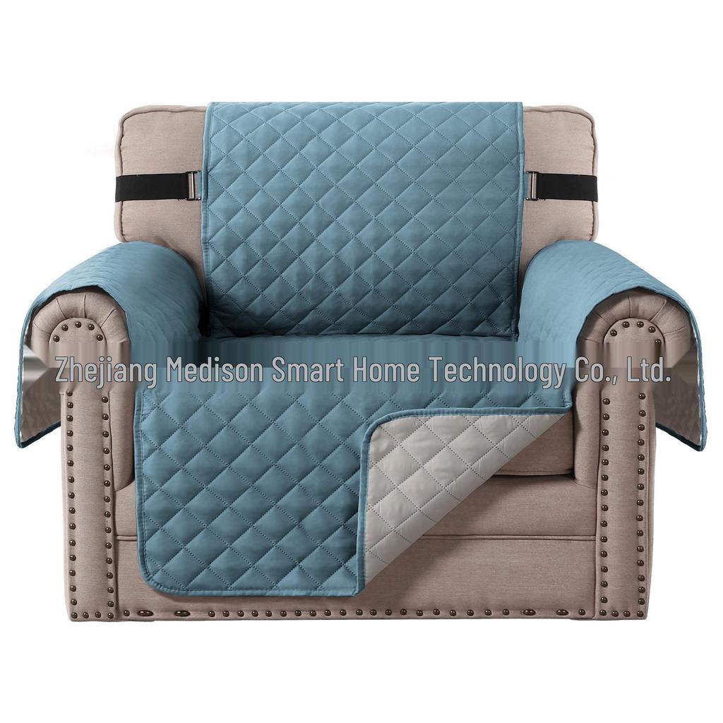 Универсальный водонепроницаемый эластичный чехол для дивана для питомцев с нескользящим ромбовидным узором