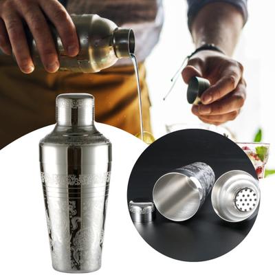 Шейкер для коктейлей большой емкости Барменский износостойкий Нержавеющая сталь Утолщенный Смеситель для вина и напитков