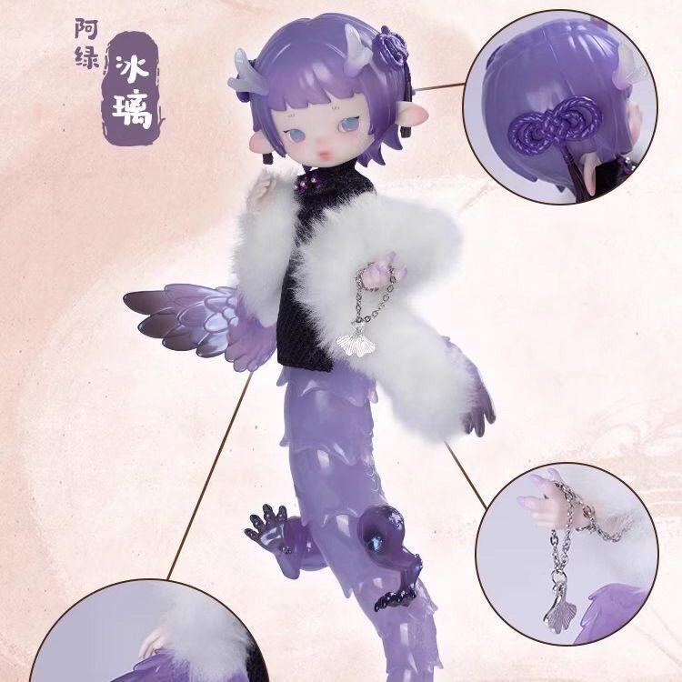 Коробка Пенни Серия Фантастические Существа Ob11 1/12 Куклы Bjd Игрушки Милая Фигурка Действия Аниме Каваи Модель Подарок
