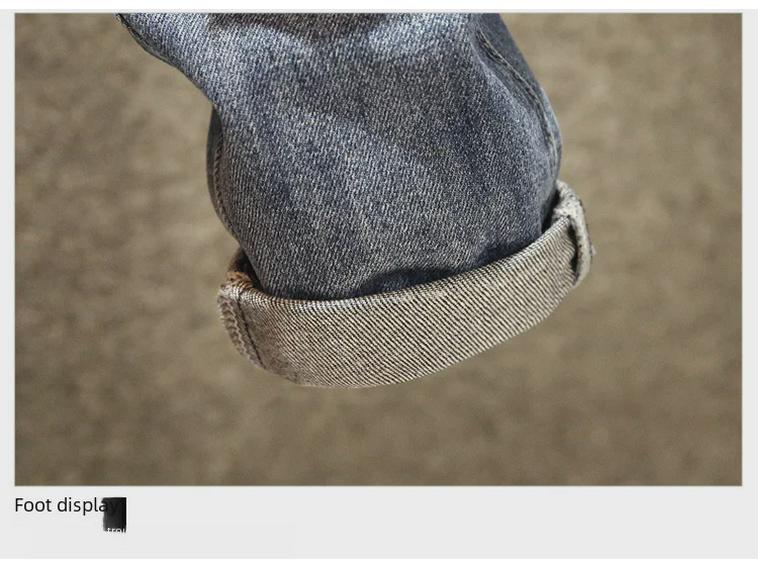 Мужские модные облегающие рваные джинсы скинни с эластичной тканью и нашитыми заплатками