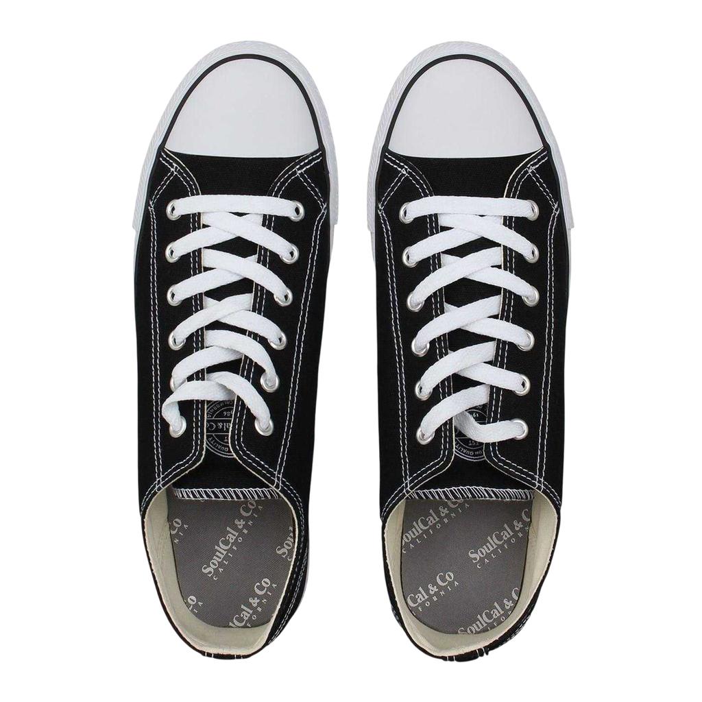 SoulCal Mens Canvas Flat Trainers