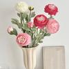 Yousheng Faux Ranunculus Asiaticus многоразовый искусственный цветок поддельный цветок ранункулюс для гостиной обеденный стол центральный элемент декор фермерского дома
