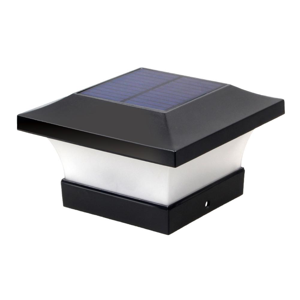 Солнечный садовый столб-светильник Ландшафтное освещение Двор Уличный светодиодный водонепроницаемый Декор Солнечный светодиодный водонепроницаемый Простая установка