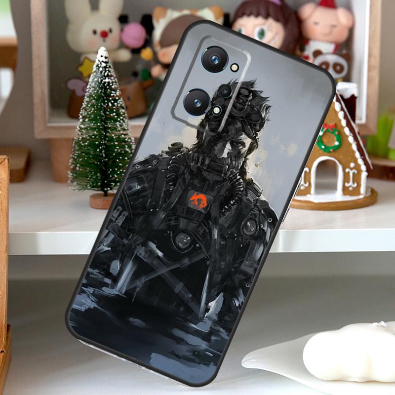 Чехол Metal Gear Solid для OPPO Realme C55 C35 C33 C31 C30 C25 C21Y C11 GT Neo 5 3T 2T Realme 10 9 11 Pro Plus