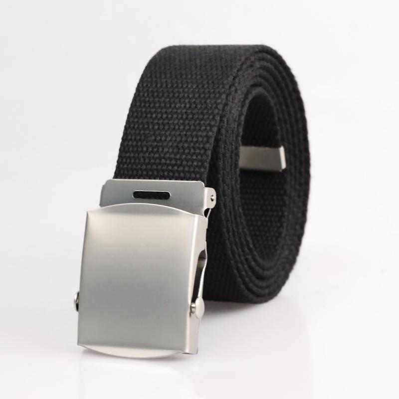 Men's Outdoor Canvas Belt - Breathable Camouflage Sports Waistband with Alloy Buckle, Unisex Youth Wear-Resistant Strap