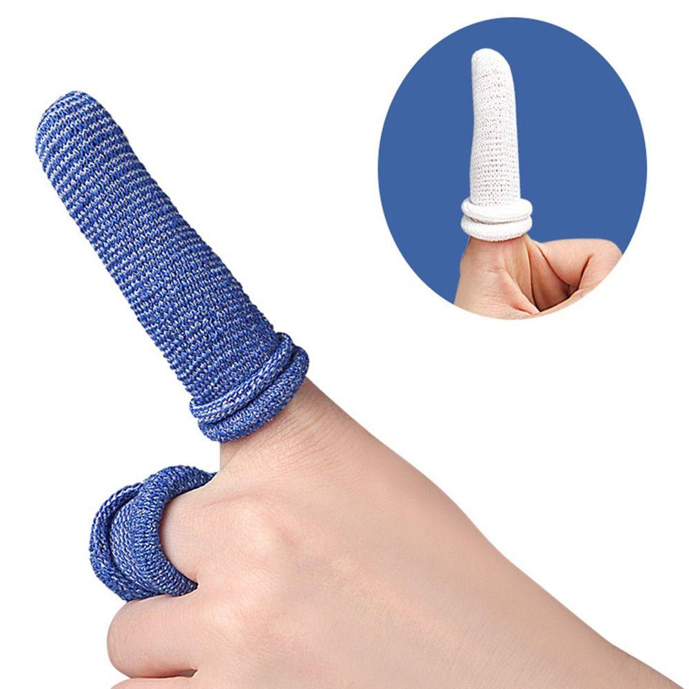 10PCS Protectors Cotton Finger Cots Multicolor Finger Covers New Sports Safety  Work