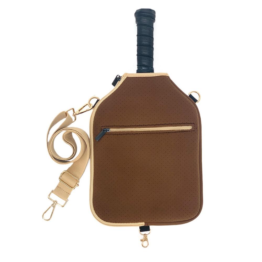 Zipper Closure Pickleball Paddle Cover Waterproof Pickleball Racket Bag Unisex
