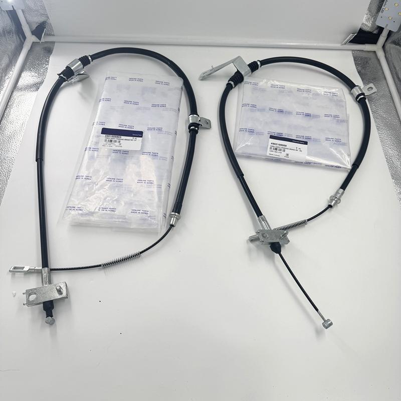 Rear Handbrake Cable Left Right LH RH 2PCS FOR Ssangyong Rexton W/5-LINK 2006+ OEM 4901008B03 4902108000