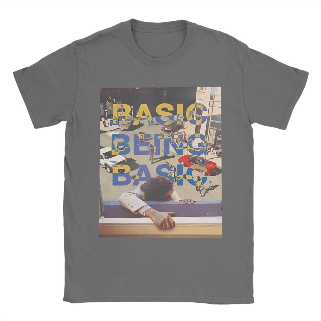 All Seasons Basic Being Basic By Djo T Shirt For Unisex 100 Cotton Tshirts Short Sleeve Clothes