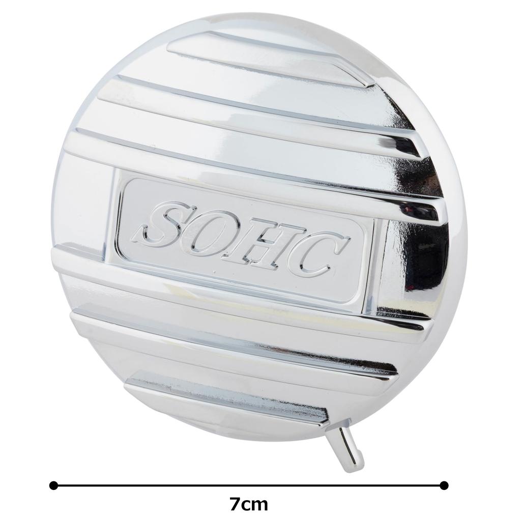 Kijima 101-1401 Мотоциклетные запчасти Боковая крышка головки L с логотипом SOHC Monkey (ОБЕЗЬЯНА)/Горилла/DAX и т.д., Литой алюминий/Гальванопокрытие