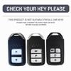 Кожаный чехол для ключей из ТПУ с 234 кнопками для Honda Accord Civic City Crider CRV CR-V Jade XR-V HRV Odyssey Vezel, аксессуары