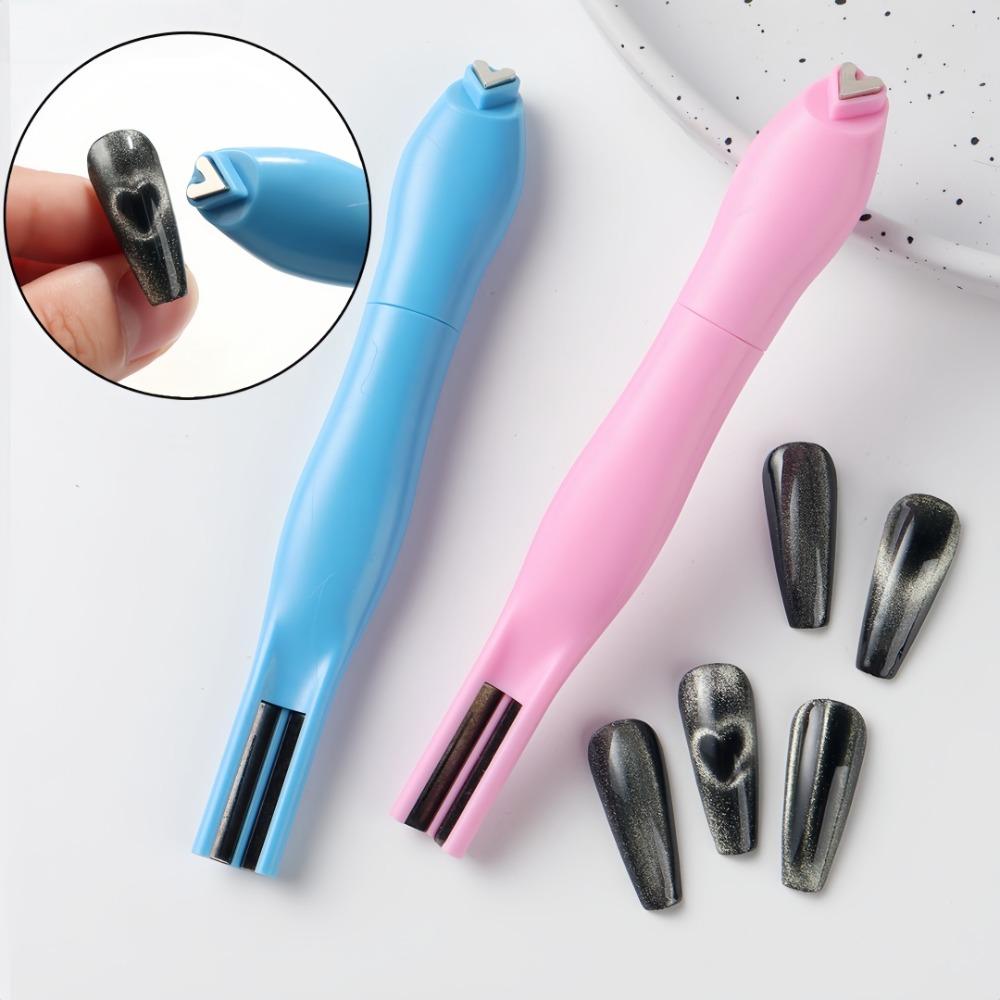Магнитная палочка для ногтей Strong Nail Магнит для кошачьего глаза 3 в 1 Съемный многофункциональный магнит для DIY маникюра в салоне красоты Магнитная палочка для притяжения