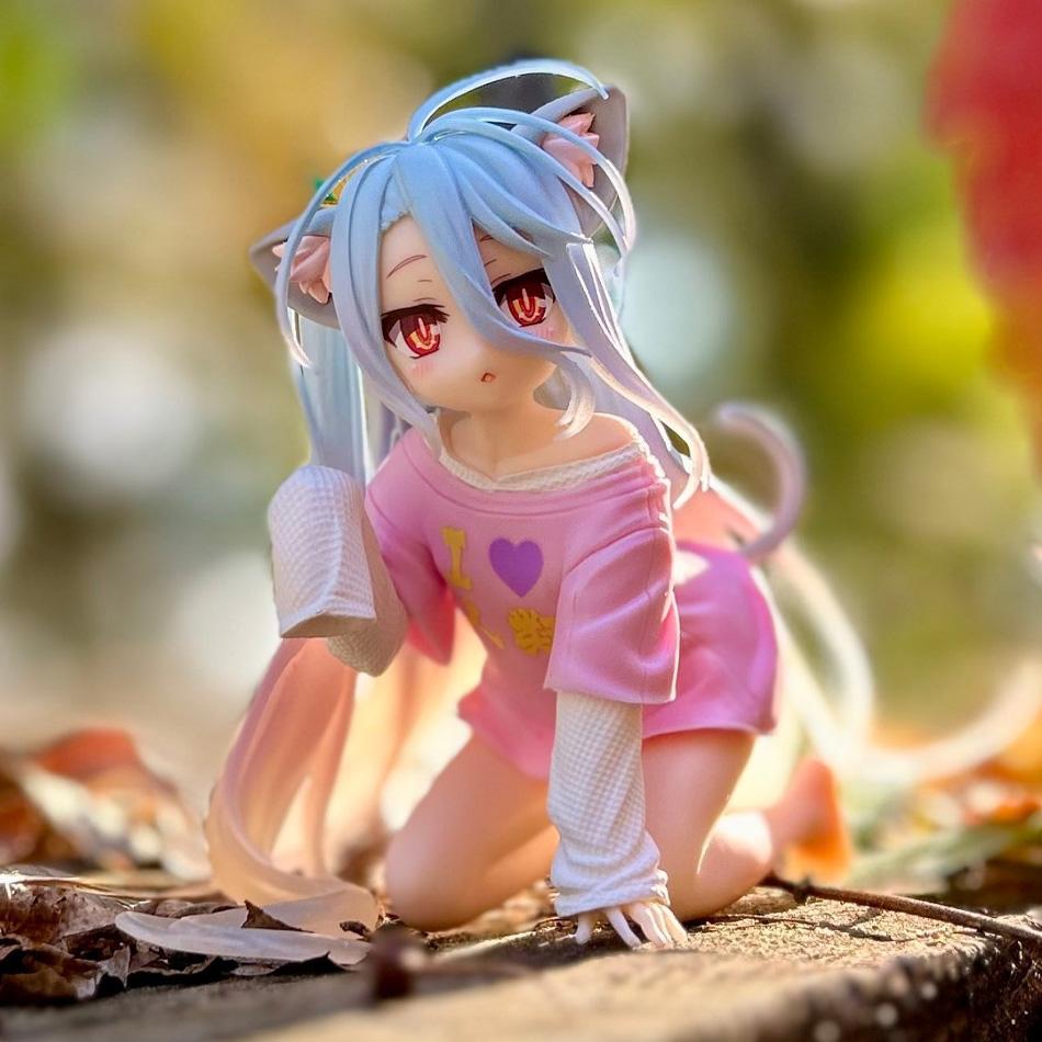 10-19 см Аниме Ngnl No Game No Life Белая "Фигурка Аниме ПВХ Фигурки Действия Аниме Коллекция Модель Украшение Модель Аниме Игрушка Подарки
