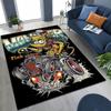 3D Бунтарский RAT FINK Автомобили Знак Мультяшный Ковер для Спальни Гостиной Дивана Дома Декор Приветственный Коврик, Большой Детский Игровой Нескользящий Напольный Коврик