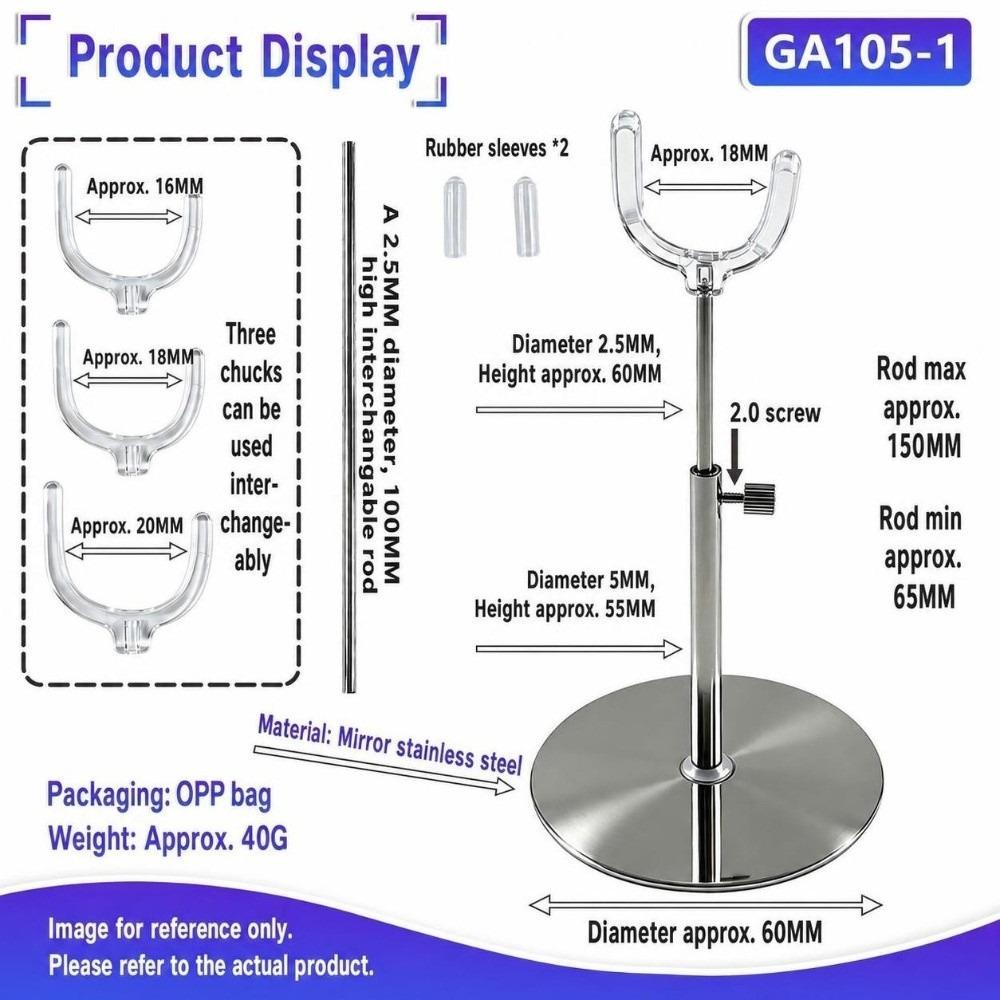 with Replaceable Clamp Heads Figure Display Holder for BJD Doll Support Stand for BJD Doll