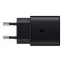 25W Fast Wall Charger - Phonillico - Compatible Samsung Galaxy A13/A23/A33/A53/A73 - USB-C - Black