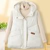 Fashion Winter Warm Vest Woman Sleeveless Parka Casual Thick Women's Jackets