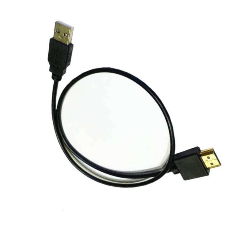 Портативный USB 2.0 на HDMI-совместимый кабель питания 0,5 м для легкой совместимости с устройствами