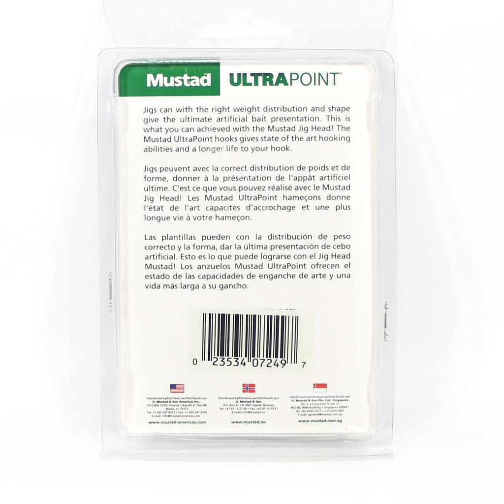 Распродажа Mustad JH32833-5-1/0-U5 Джиг-головка Darter 5 граммов Размер 1/0 (2906)