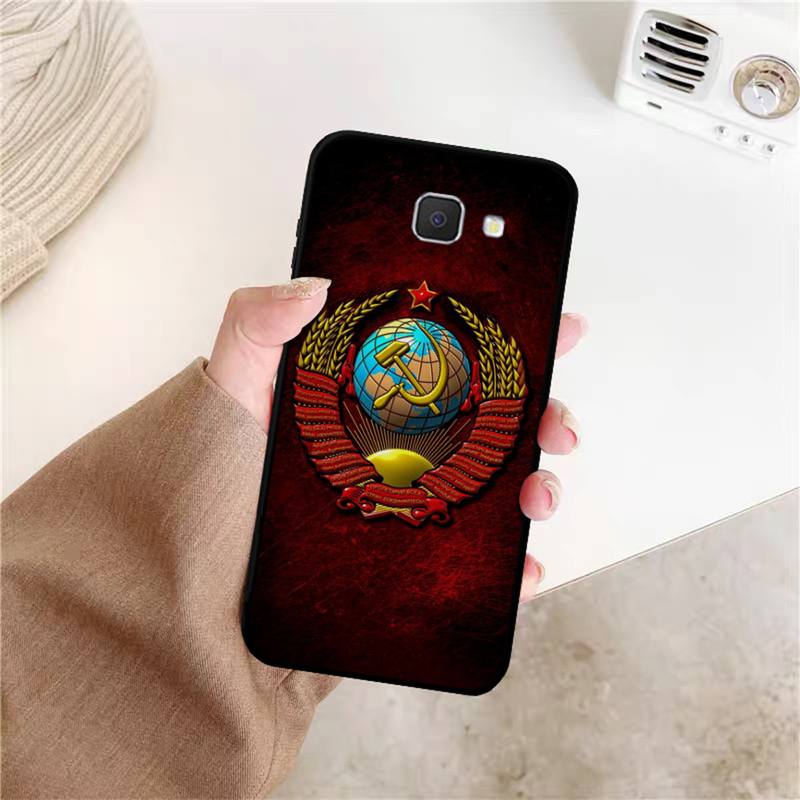 Винтажный чехол для телефона СССР CCCP для Samsung J8 J7 Core Dou J6 J4 plus J5 J2 Prime A21 A10s A8 A02