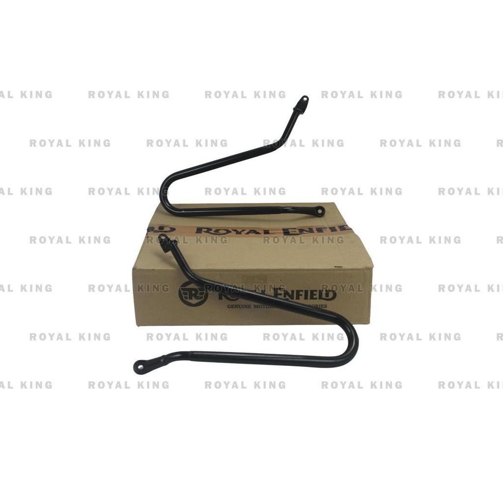 For Royal Enfield Meteor "350 Black Soft Pannier Rails"