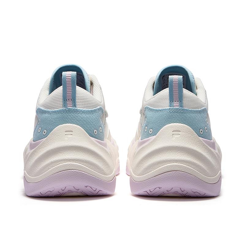 Fila Fusion Кеды Starfish 2 Повседневная Мода Низкие Кроссовки для Стиля Жизни Женские Белый Розовый T12W521012FSC