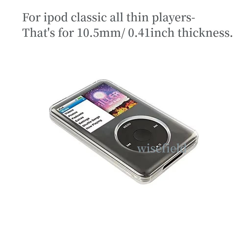 Полностью Защитный Кристально Прозрачный PC Чехол-Крышка для iPod Classic 6-го 120GB 80GB 160GB /для IPC 5-го 30GB 60GB/ 7-го Coque FundasХороший продукт