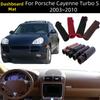 Накладка на приборную панель автомобиля для Porsche Cayenne Turbo S GTS 2003~2010 Противоскользящий УФ-защитный коврик Тень Dashmat Защита Ковер Аксессуары