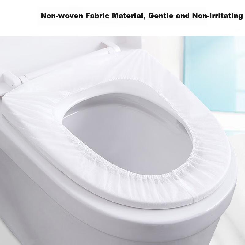 Jinghui Sichuang Disposable Toilet Seat Covers 30-Pack Universal Waterproof Travel Hotel Sanitary Toilet Seat Covers with Individual Packaging