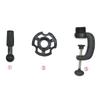 Adjustable Tools Table Clamp Wig Head Stand Wig Head Holder Hair Accessory Wig Stands