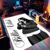 Billie Eilish Carpet Rug for Living Room Bedroom Home Sofa Decoration,Kids play Nonslip Floor Mat