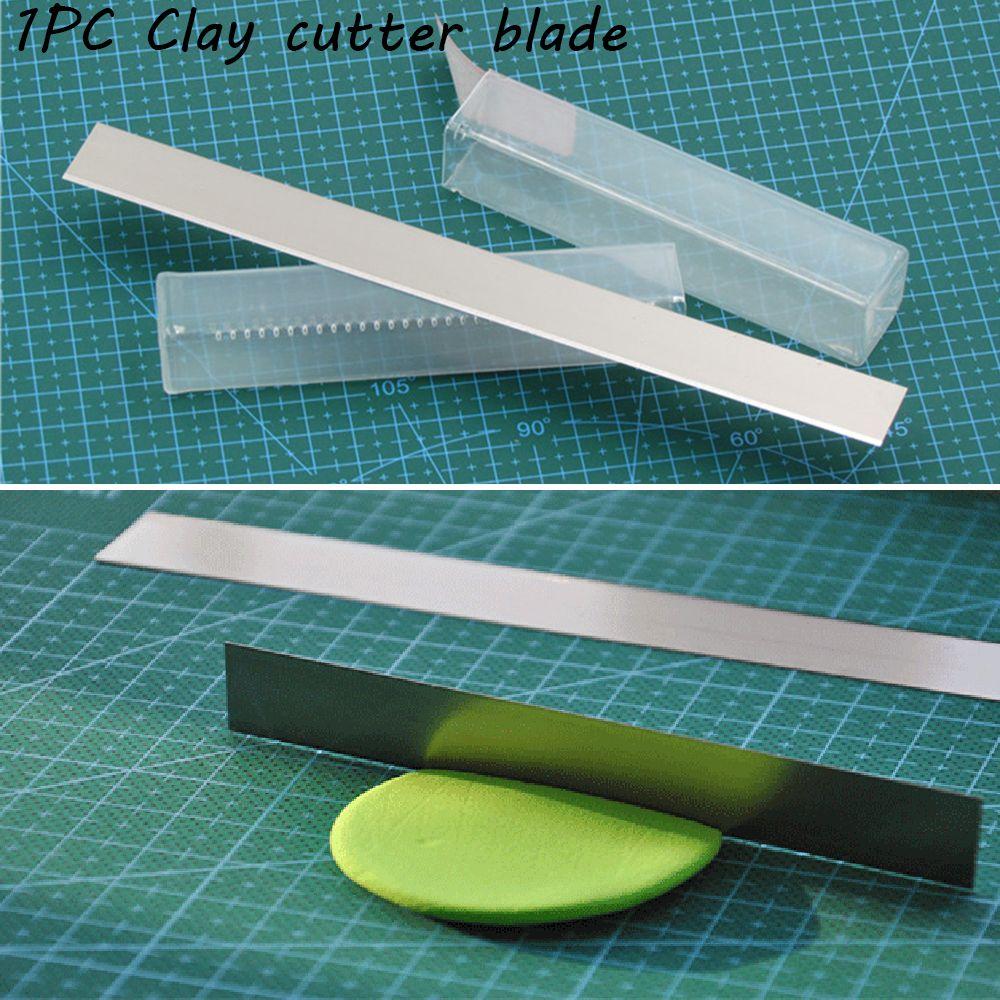 Flexible Modeling Ceramic Tools Art Sculpting Slicer Polymer Stainless Steel Clay Cutter Blade