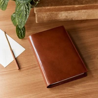 Обложка Hobonichi Techo A5 Плотный Коричневый Кожаный Планировщик Япония