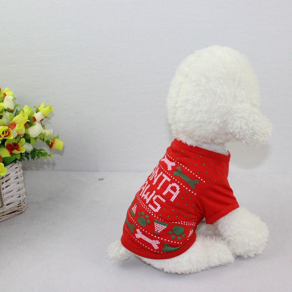 Jacket Suit Christmas Puppy Cosplay Pet Party Clothes Vest Dog Sweatshirts Halloween Costume