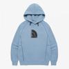 The North Face Худи-пуловер с логотипом-куполом White Label, цвет пудрово-голубой
