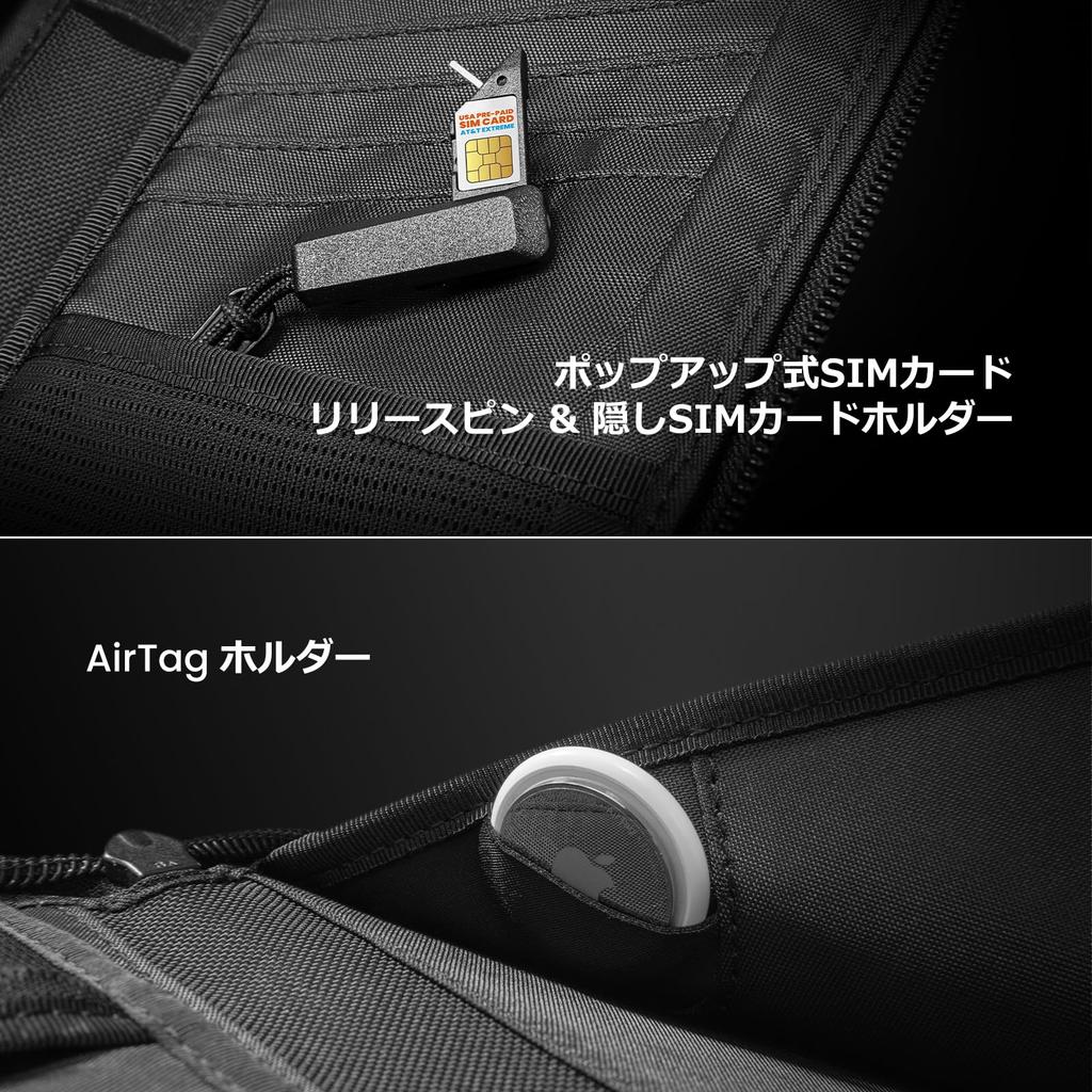 Passport Passport Holds 4 Large Card Passport Water Overseas Business Family Black [tomtoc] Case, Anti-Skimming, Cover, Books, Capacity, Holder,