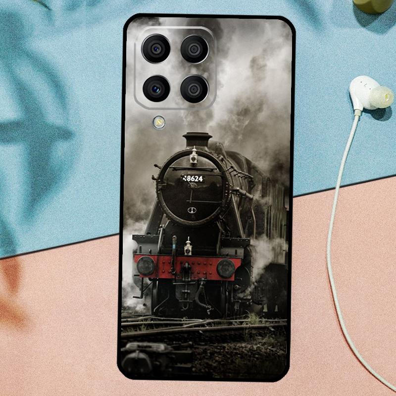 Винтажный паровоз Железная дорога Для Samsung Galaxy M31 M11 M23 M12 M13 M14 M15 M35 M55 M34 M54 M33 M53 M32 M52 M06 M16 Чехол