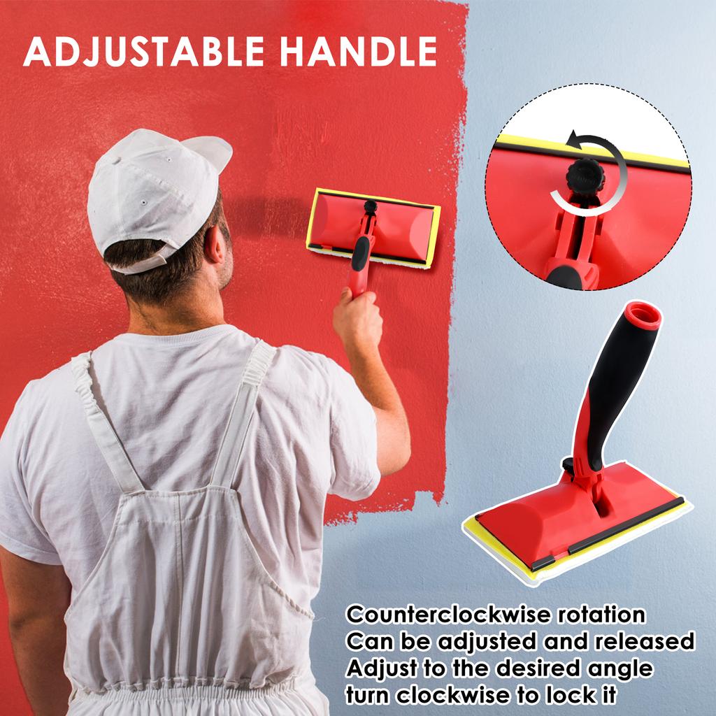 Подушечный аппликатор для покраски углов стен потолков, подушечный валик для покраски, декоративный валик для покраски, угловая кисть для покраски, разделитель цвета, инструменты для подрезки