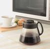 HARIO V60 Range Server 600 мл для чашек Черный кофейный сервер из термостойкого стекла Сделано в Японии 2~5 XVD-60B