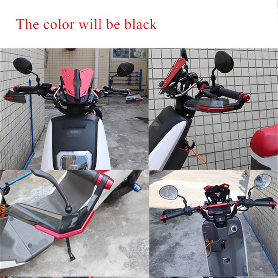 Пара ABS Защита рук мотоцикла Мотор Алюминий Ветрозащитный Пескозащитный 22мм