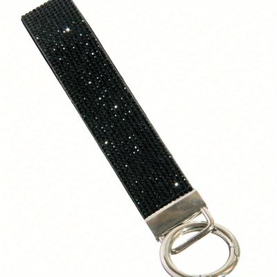 1 шт. Декор стразами Блестящий ремешок на запястье с брелоком Брелок-браслет для клатча и держателя для ключей Цепочка для ключей Подвески Шнурок для ключей Школьные принадлежности
