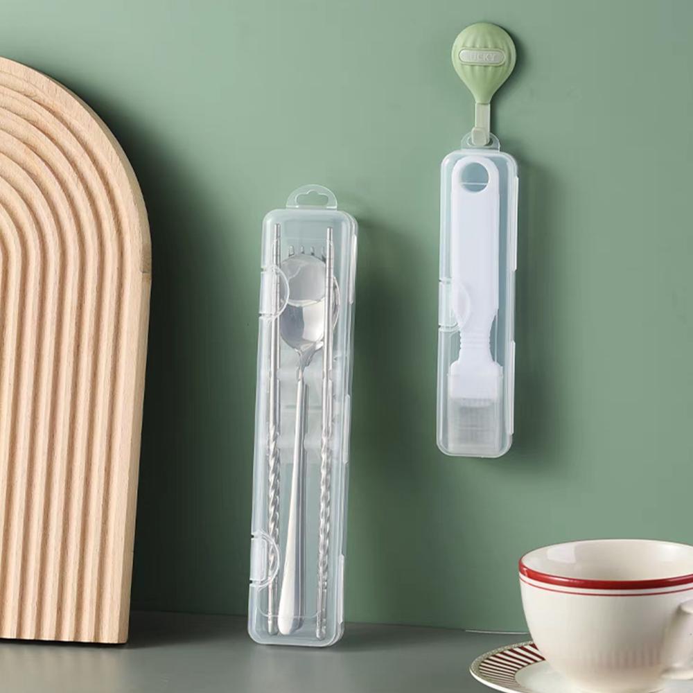 Портативный ящик для хранения столовых приборов, пылезащитный регулируемый ящик для хранения кистей для макияжа, водонепроницаемый пылезащитный ящик для хранения кистей для макияжа