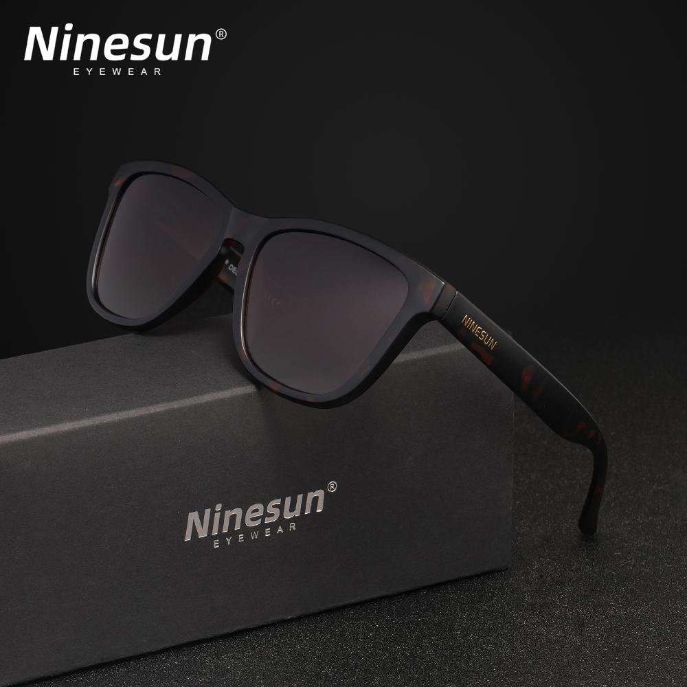 NINESUN Модные мужские солнцезащитные очки поляризованные UV400 солнцезащитные очки сверхлегкие TR90 женские очки для рыбалки вождения на открытом воздухе