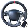 Hand Stitched Non-slip Artificial Leather Odyssey Pilot Steering Wheel Cover  For Honda Accord 8  Car Interior Accessories