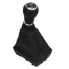 Car Speed 6 Gear Shift Knob White Lettering Ergonomic Replacement For A6 C6 20042011 Lhd Silver